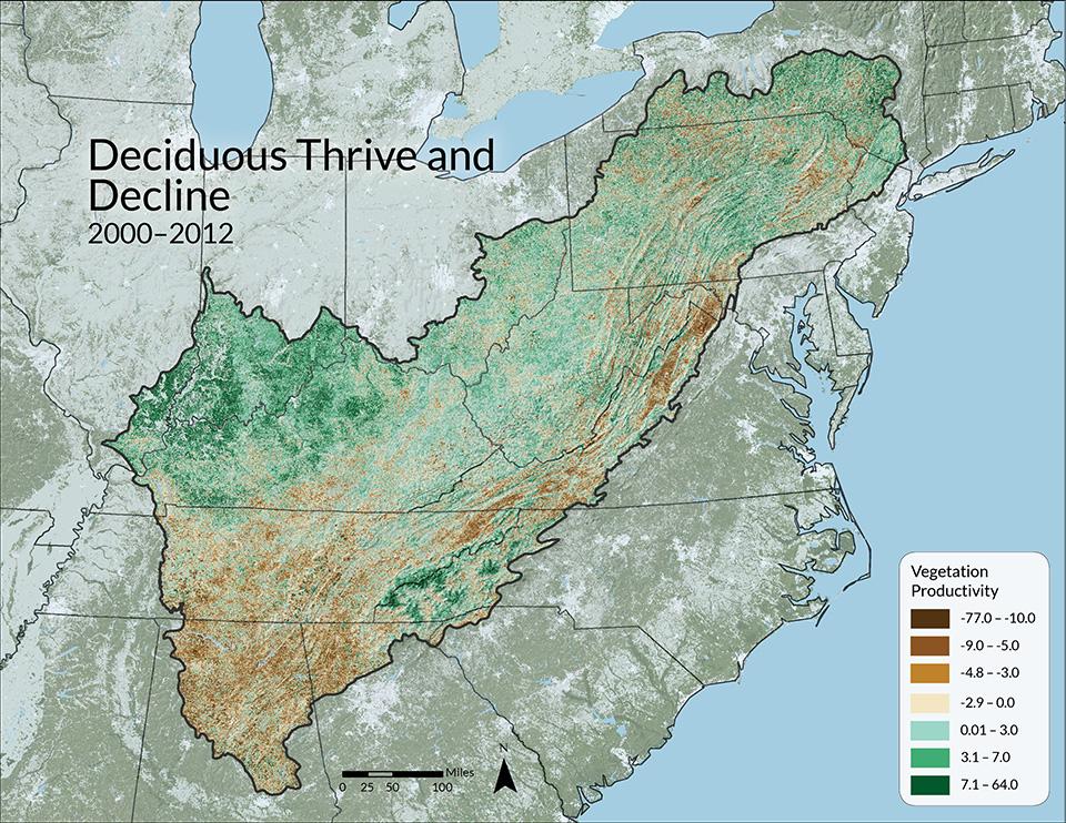 ForWarn, USDA Forest Service Eastern Forest Environmental Threat Assessment Center, accessed 2015.